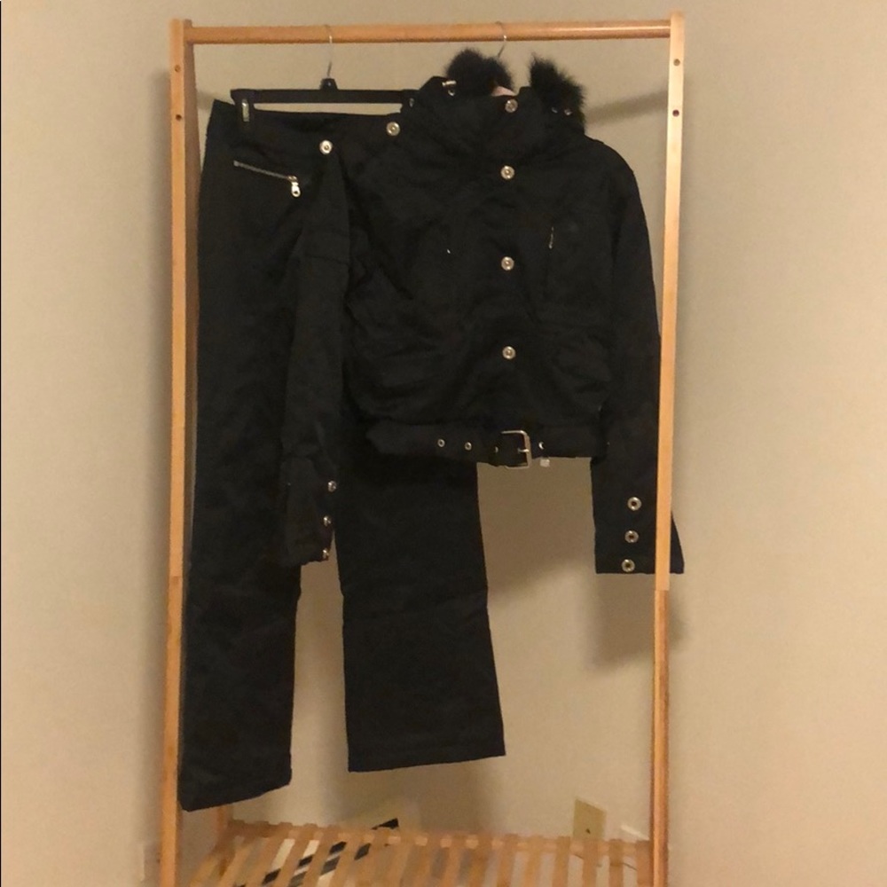 NILS Black Snow Suit Set - jacket and pants size 6